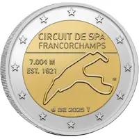 2 Euro Philippe Spa-Francorchamps Circuit