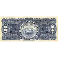 100 Dollars Silver Certificate of Deposit