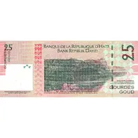 25 Gourdes Independence