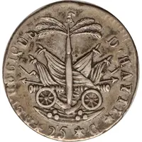 25 Centimes Western Republic