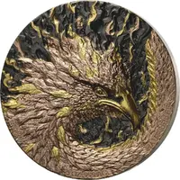 5000 Francs CFA Phoenix head