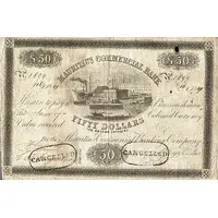 50 Dollars Mauritius Commercial Bank