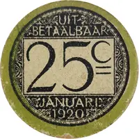 25 Centimes Stad Gent