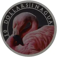 10 Dollars Inagua Flamingo