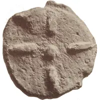 1 As Sunburst with four rays