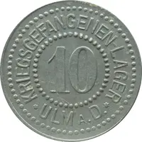 10 Pfennig - Ulm Kriegsgefangenen-Lager