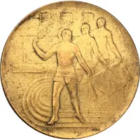 Prize medal - 400m Track and field