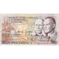 100 Francs/Frang Type 1981
