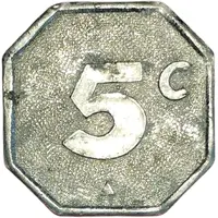 5 Centimes - SAEF