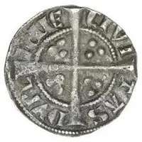 1/2 Penny - Edward I Second coinage, Class I, Dublin