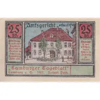 25 Pfennigs Camburger Tageblatt