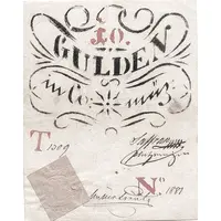 10 Gulden Siege money, Arad