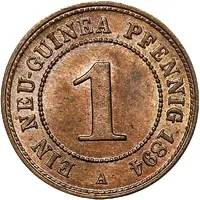 1 Pfennig - Wilhelm II