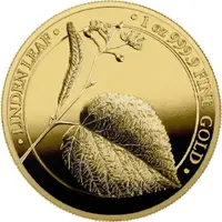 Bullion - 100 Mark Germania, Linden Leaf