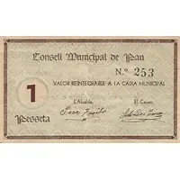 1 Peseta Pau