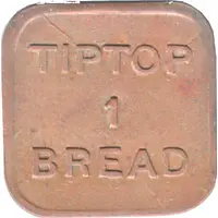 Bread Token - Tip Top 1 1 Loaf
