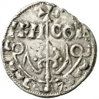 Dinero - Sancho V elegant bust to right