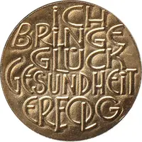 New Year Lucky Token Ich bringe Glück