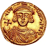 Solidus - Romoald II in the name of Justinian II