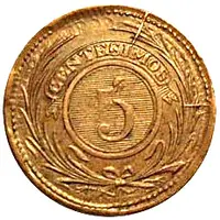 5 Centesimos de Real