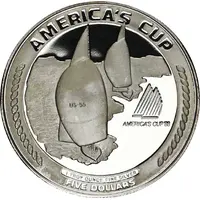 5 Dollars America's Cup