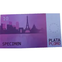 10 Euro - Plata Plomo Specimen