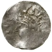 Denier - Henry II Aachen mint