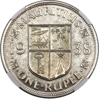 1 Rupee - George VI