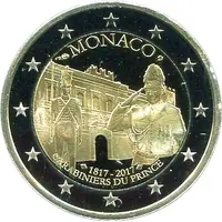 2 Euros - Albert II Prince's Company of Carabiniers