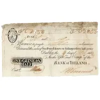 11/2 Guineas Bank of Ireland