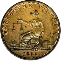 1 Penny - De Carle, E and Co Melbourne, Victoria