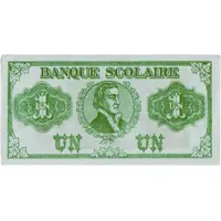 1 Dollar - Banque scolaire F.E.C. Montreal, Quebec