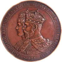 Medal - George V Coronation, bronze