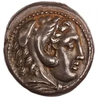 Tetradrachm - Audoleon In the name of Alexander III, Astibos or Damastion