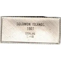 Stamp 2d Solomon Islands