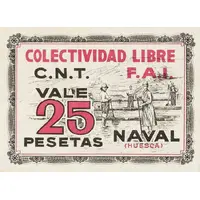 25 Pesetas Naval