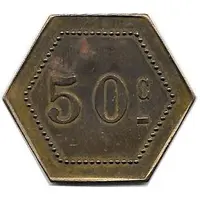 50 centimes - LM ligue monégasque
