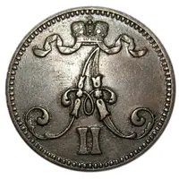 5 Pennia - Aleksandr II