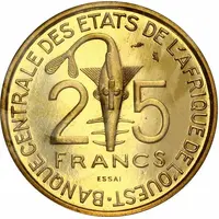 25 Francs CFA Essai