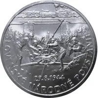 Medal - Silver 2024 80th SNP Anniversary, Slovak National Uprising