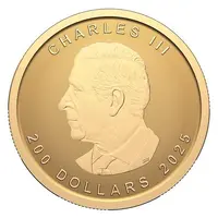 200 Dollars - Charles III Our Purest Maple Leaf, Premium Bullion