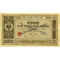 1000 Mark not issued