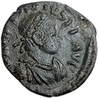 Follis - Arcadius VICTORIA AVG, Thessalonica