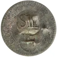 1 Stuiver 'Cayenne-stuiver' Countermark C12 and C13