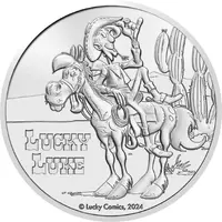 5 Euros Lucky Luke