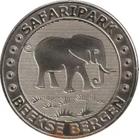 Medal - Safaripark, Beekse Bergen, Elephant Mémodaille Europe Collection