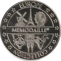 Medal - Safaripark, Beekse Bergen, Elephant Mémodaille Europe Collection