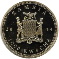 1000 Kwacha African Hippo