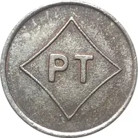 Token - Telephone Test Token - Post Office PT 10 Cents