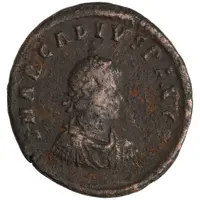 Follis - Arcadius VIRTVS EXERCITI, Antioch